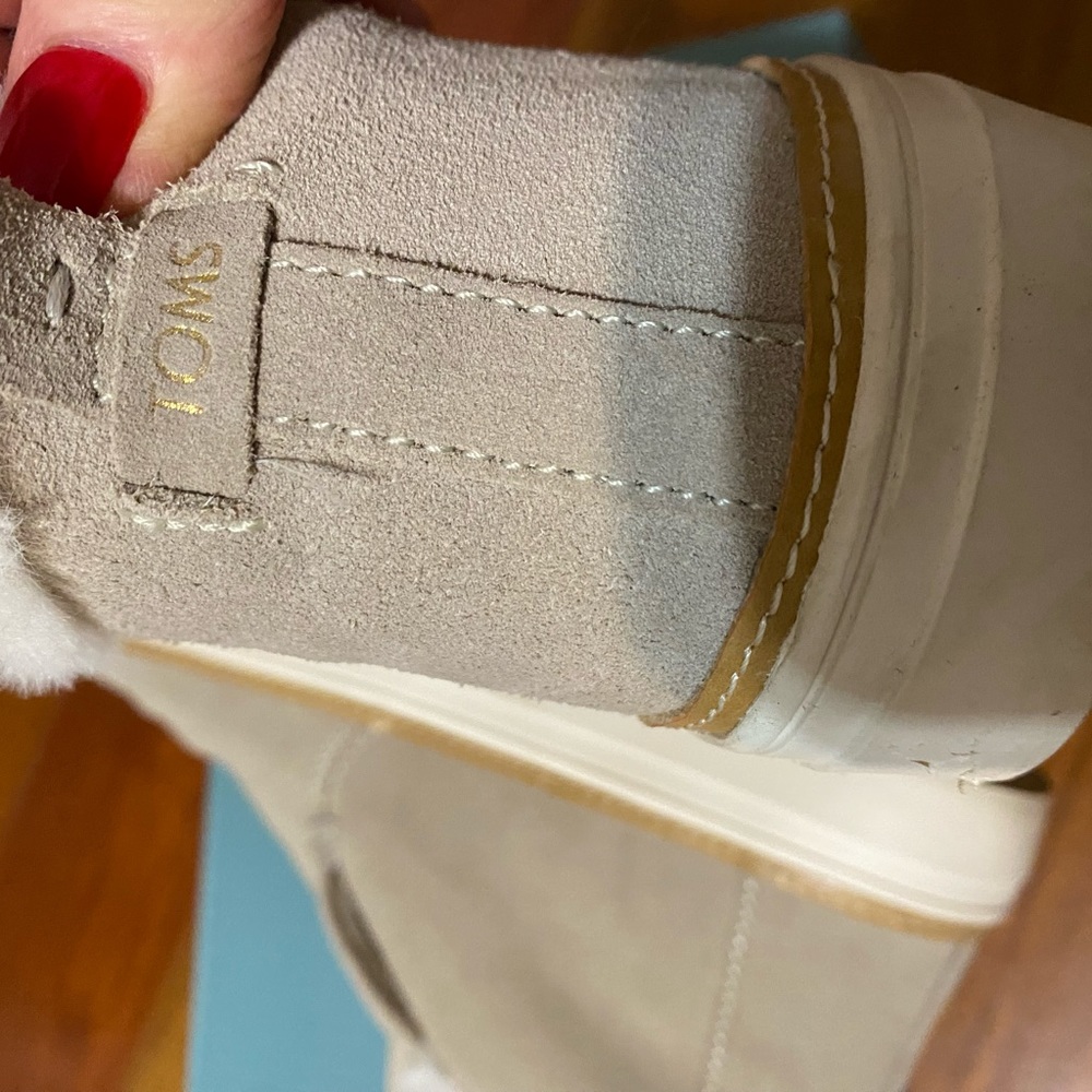 Womens Toms Paxton mid cut slip on shoes - Picture 6 of 8